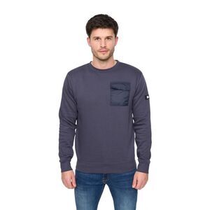 Duck and Cover Mens Trentforth Crew Neck Sweatshirt / Dark Navy